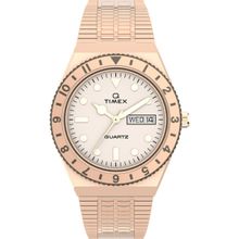 Timex Women Cream Round Stainless Steel Dial Analog Watch- TW2U95700UJ (M)