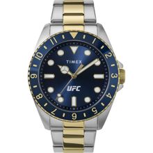 Timex Unisex Blue Round Stainless Steel Dial Analog Watch- TW2V584000D (M)
