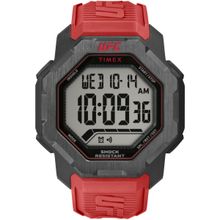 Timex UFC Octagonal 21mm Silver Dial Digital Men Watch - TW2V88200X6
