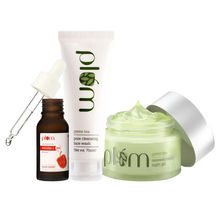 Plum Pimple-Fighting Skin Combo with Glow-Boosting Vitamin C