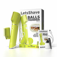 LetsShave Balls Trimmer, 90 Min Run Time Fast Charging, 100% Waterproof And Corrosion Free
