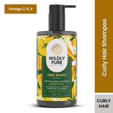 Wildly Pure Curly Shampoo for Dry & Frizzy Hair rich in Omega 9, 6 & 3