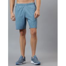 Dida Blue Men Solid Shorts with Pockets