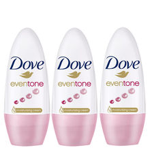 Dove Eventone Deodorant Roll On - Pack of 3