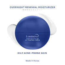 Lumineve Deep Revitalise Oil Control Creme for Oily-Acne Prone Skin with ANR & Zinc for Oil Balance