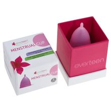 Everteen Menstrual Cup (S) for Women - 12 hours Leak-Proof Protection