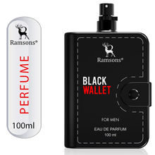 Ramsons Black Wallet Eau De Parfum for Men