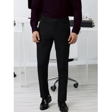 Subtract Flex Waist 4 Way Stretch Formal Trousers in Black