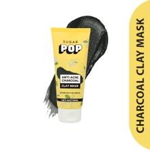 SUGAR POP Anti-Acne Charcoal Clay Mask