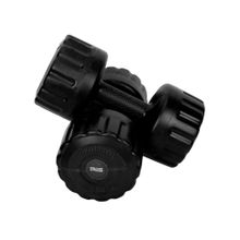 Strauss Pvc Dumbbell (Pack of 2) (2Kg) (Black)