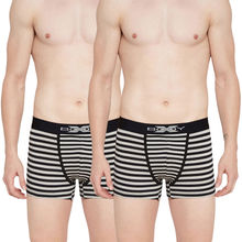 BODYX Pack Of 2 Fusion Trunks In Black Colour