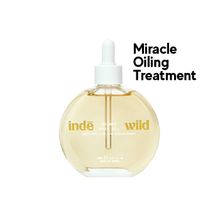 inde wild Champi Hair Oil With Bhringraj, Brahmi & Amla For Regrowth, Hairfall & Dandruff Control