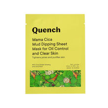 Quench Cica Oil Control Sheet Mask with Korean Ginseng For Oil Control (Pack Of 1)