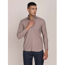 TAHVO Men's Formal Brown Shirt