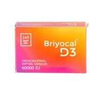 Briyo Vitamin D3 Cholecalciferol Softgel Capsules