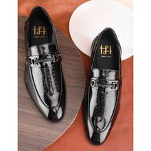 Hydes N Hues Black Formal Slip On for Men