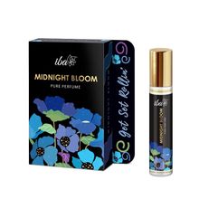 IBA Pure Perfume - Midnight Bloom, Long Lasting Floral, Woody & Musky Fragrance for Women