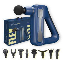 Caresmith Charge Flex Cordless Massage Gun Massager (Blue)