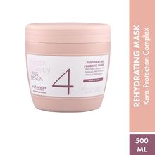 ALFAPARF MILANO Lisse Design Rehydrating Mask - Deep Hydration, Increases Hair Density, Smoothens