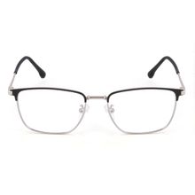ROYAL SON Square Black Silver Glasses for Men Women Sf0085-C2