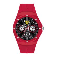 Scuderia Ferrari Aspire Multifunction Black Round Dial MensWatch - 0830786