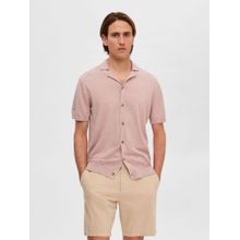 Selected Brown Cuban Collar Knitted Sweater