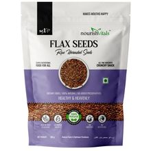Nourish Vitals Flax Seeds Raw Unroasted Seeds