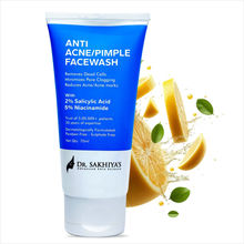 Dr. Sakhiya Anti-Acne Pimple Face Cleanser Deep Cleansing for Breakout Control