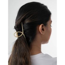 White Lies Twisted Hair Claw