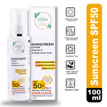 Muloha Dewy Lightweight Sunscreen SPF 50+ PA++ With Vitamin C, No White Cast & Normal To Oily Skin
