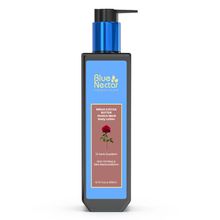Blue Nectar Stretch Mark Body Lotion for Pregnancy with Shea Butter- Cocoa Butter and Uplifting Rose