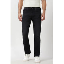 Peter England Men Black Light Wash Jeans