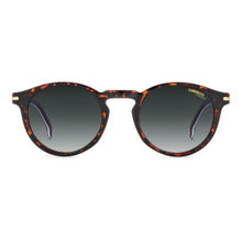 CARRERA Unisex Grey Shaded Lens Round Sunglasses with 100% Uv Protection