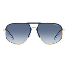 CARRERA Mens Blue Shaded Lens Pilot Sunglasses with 100% Uv Protection (Set of 2)