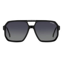 CARRERA Mens Grey Shaded Lens Square Sunglasses with 100% Uv Protection