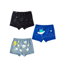 Plan B Multi-Color Spaced Out Boys Cotton Briefs (Pack of 3)