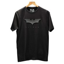 The Souled Store Men Official Batman 3D Logo Black T-Shirts