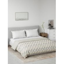 Ddecor Live Beautiful Primary Collection Reversible Queen Dohar- Blue