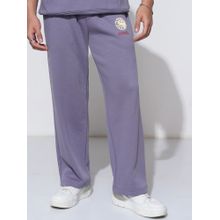 HIGHLANDER Men's Warner Bros House Of The Dragon Purple Straight Fit Track Pant