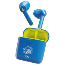 Boat Airdopes 131 N Chennai Super Kings Edition True Wireless Earbuds (csk Blue)