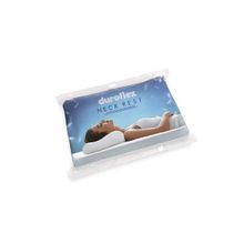 duroflex Memory Foam Neck Rest Orthopaedic Medium Firm Cervical Support Pillow (24x16x5, White)