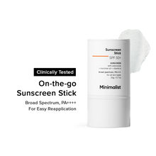 Minimalist SPF 50 Sunscreen Stick With Adenosine, Rice Bran Oil & Vitamin E