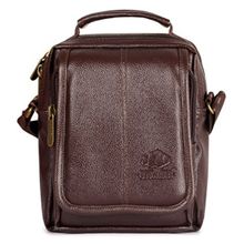 The Clownfish Mystic Series Vegan Leather Chocolate Messenger Bag