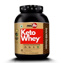 Neulife Ketowhey Fatty Protein Shake With Ketofuel MCTs - Swiss Chocolate Flavour