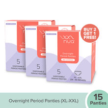 Nua Overnight XL-XXL Period Panties For Women - Buy 2 Get 1 Free