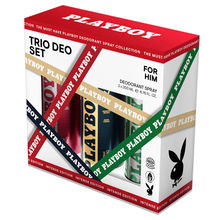 Playboy Trio Body Deodrant Set For Men