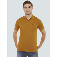 Louis Philippe Yellow Polo T-Shirt