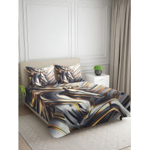 Signature Grey Super Soft Bedsheet with 2 Pillow Covers (King)