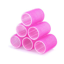 Matra Hair Rollers Self-Grip Velcro Heatless Curling Clips