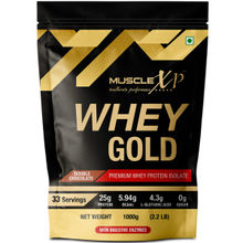 MuscleXP Double Chocolate Gold Whey Protein Isolate